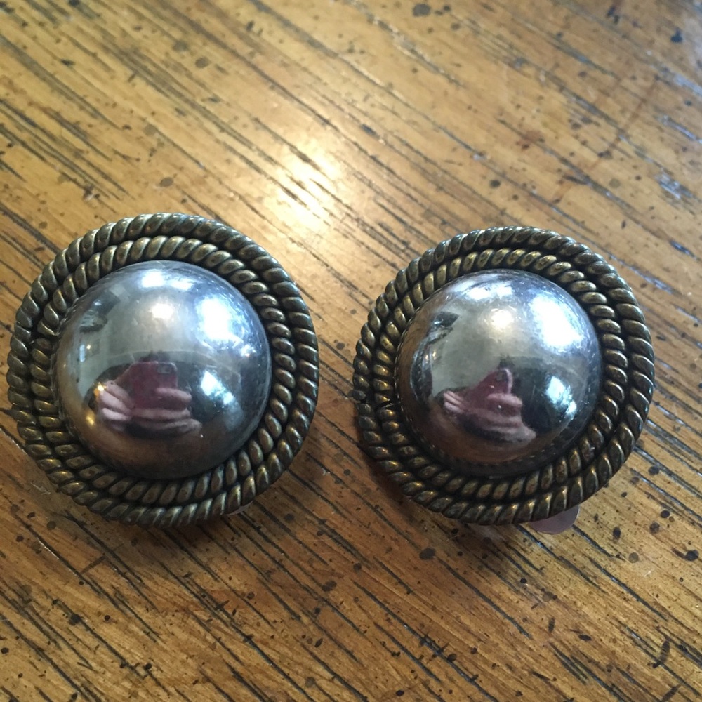 Sterling Silver Mexican Earrings